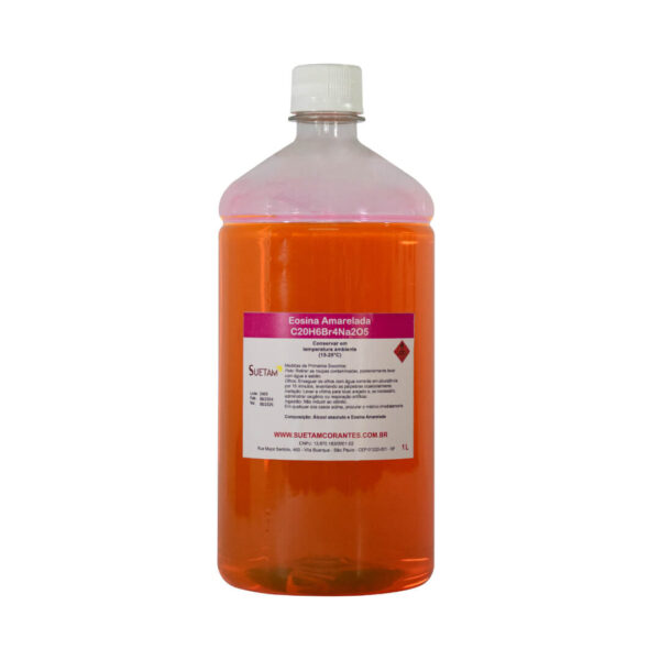 Frasco de Eosina Amarelada 1 Litro da marca Suetam