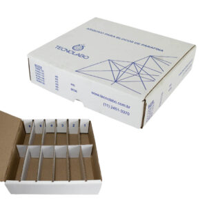 Caixa de armazenamento Tecblock Colmeia para 130 blocos de parafina da marca Tecnolabo