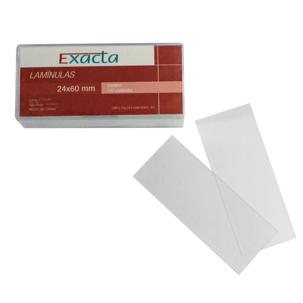 Caixa de Lamínula com 100 unidades da marca Exacta
